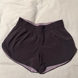 lululemon athletica Reversible Dark Gray Athletic Shorts